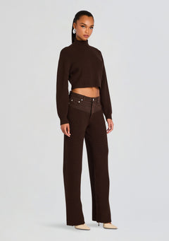 Chani Knit Denim Pant