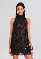 Banks Embellished Lace Dress