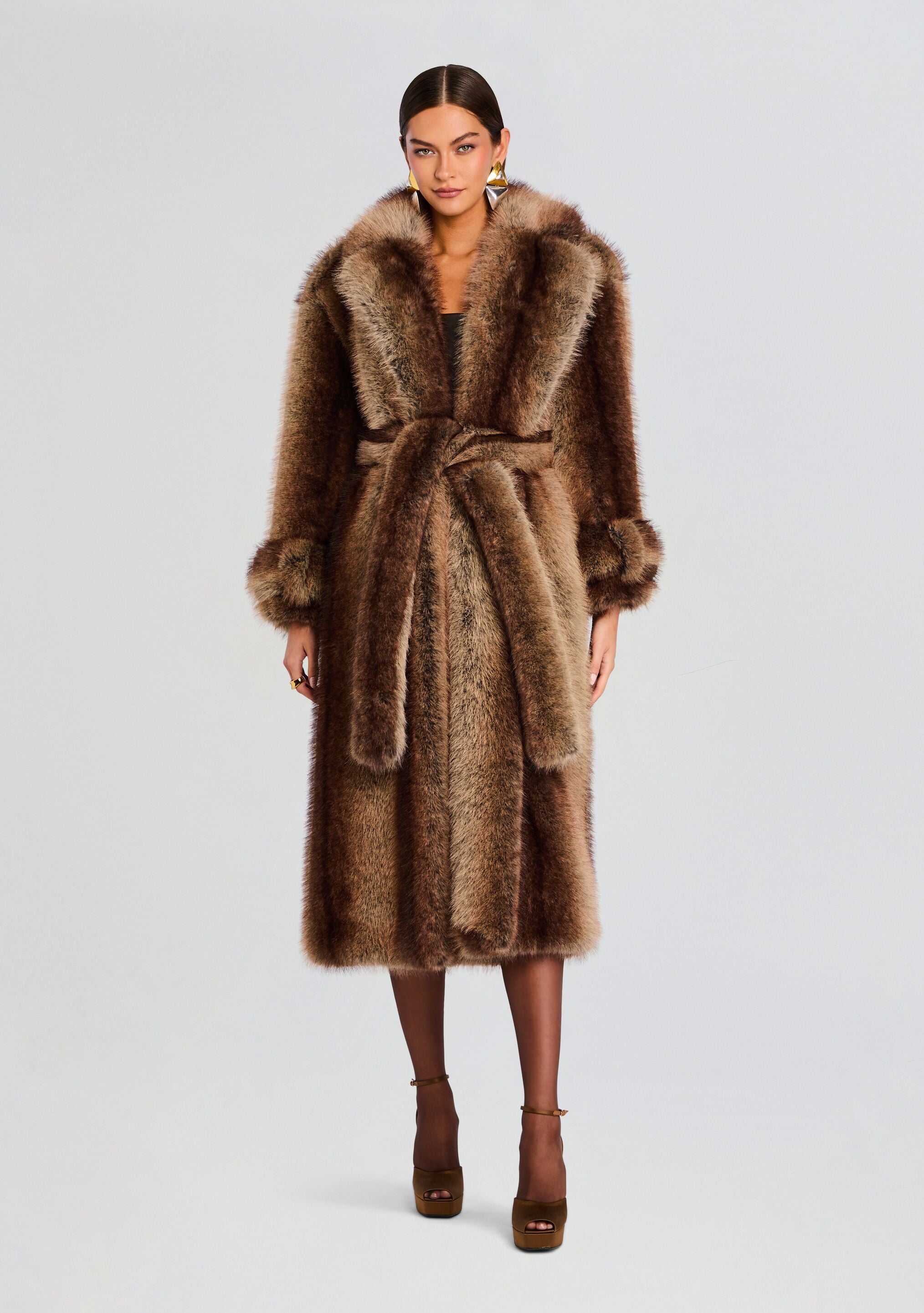 Shantel Faux Fur Coat