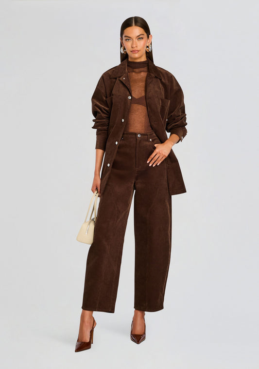 April Corduroy Shacket