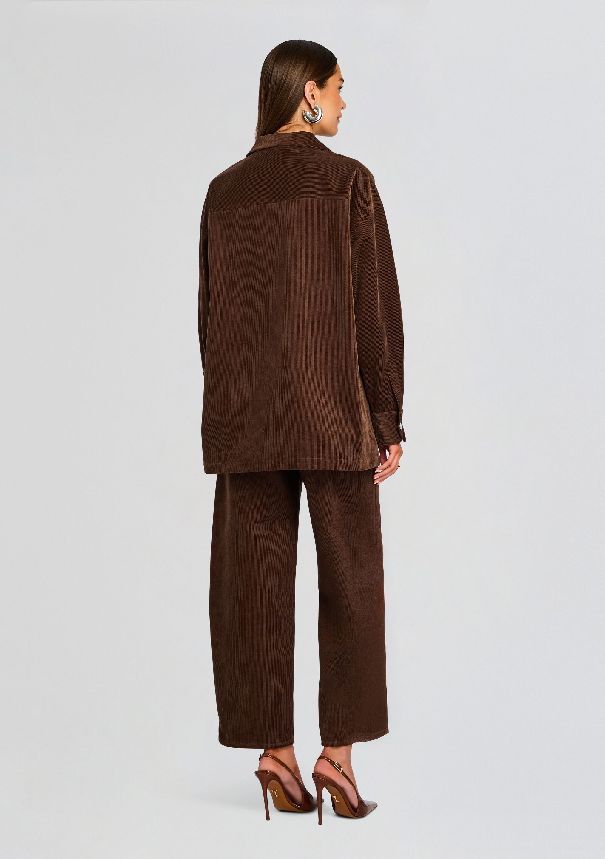 April Corduroy Shacket