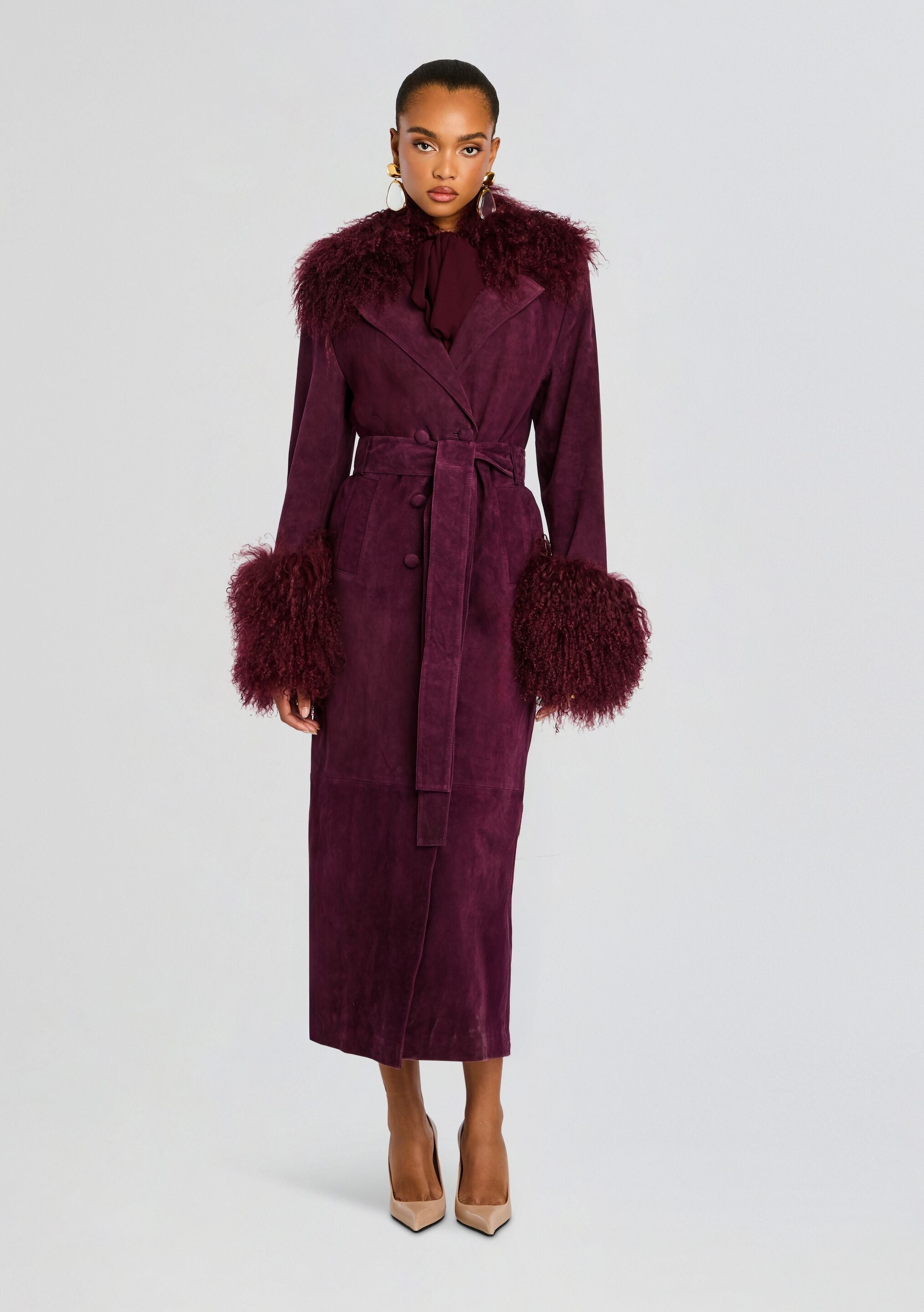 Britta Suede Coat