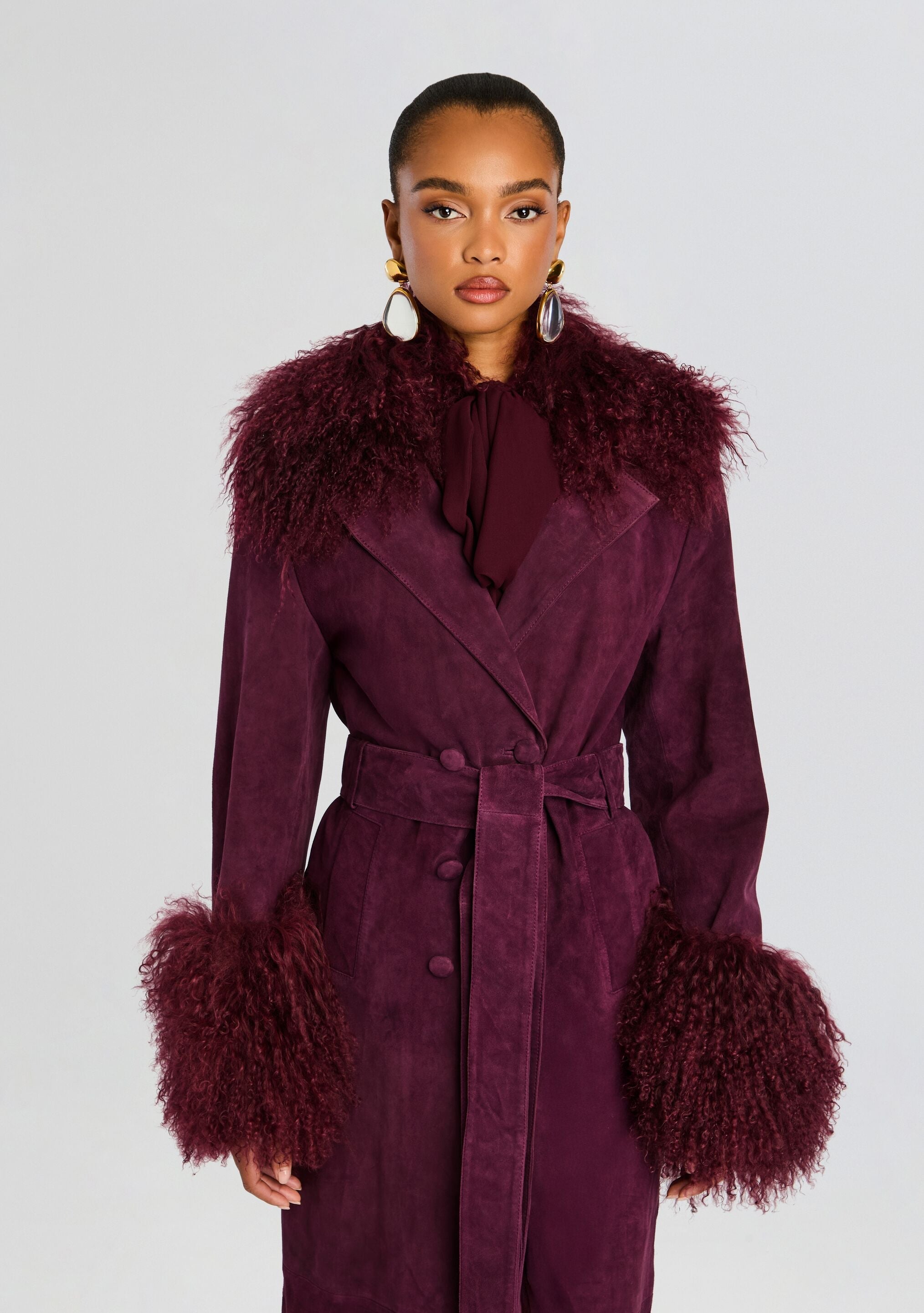 Britta Suede Coat