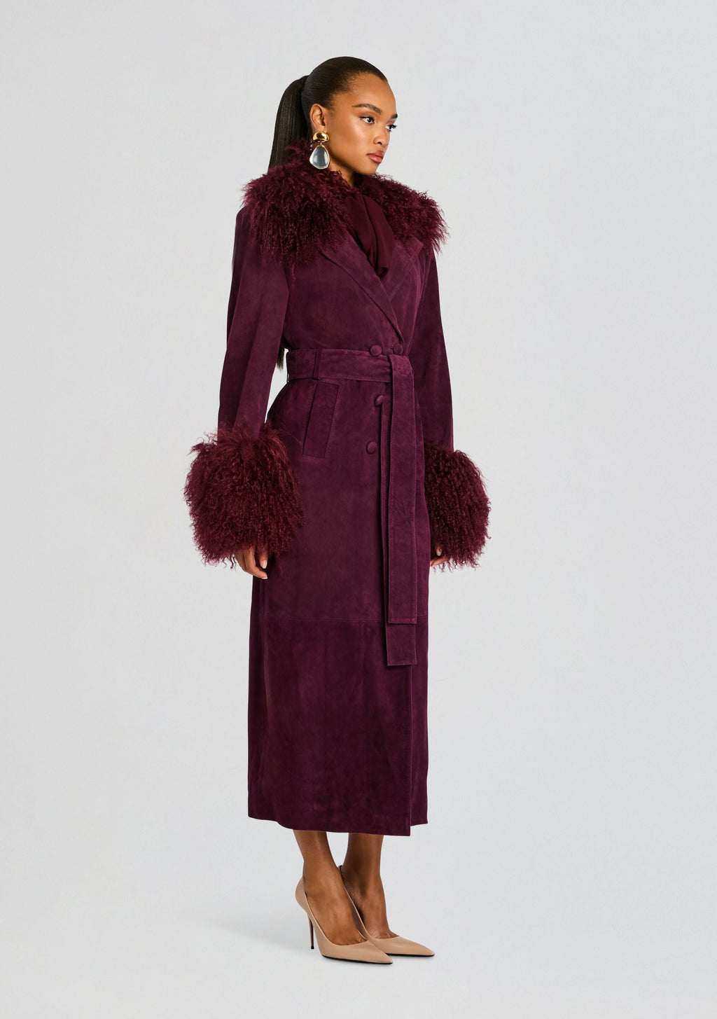 Britta Suede Coat