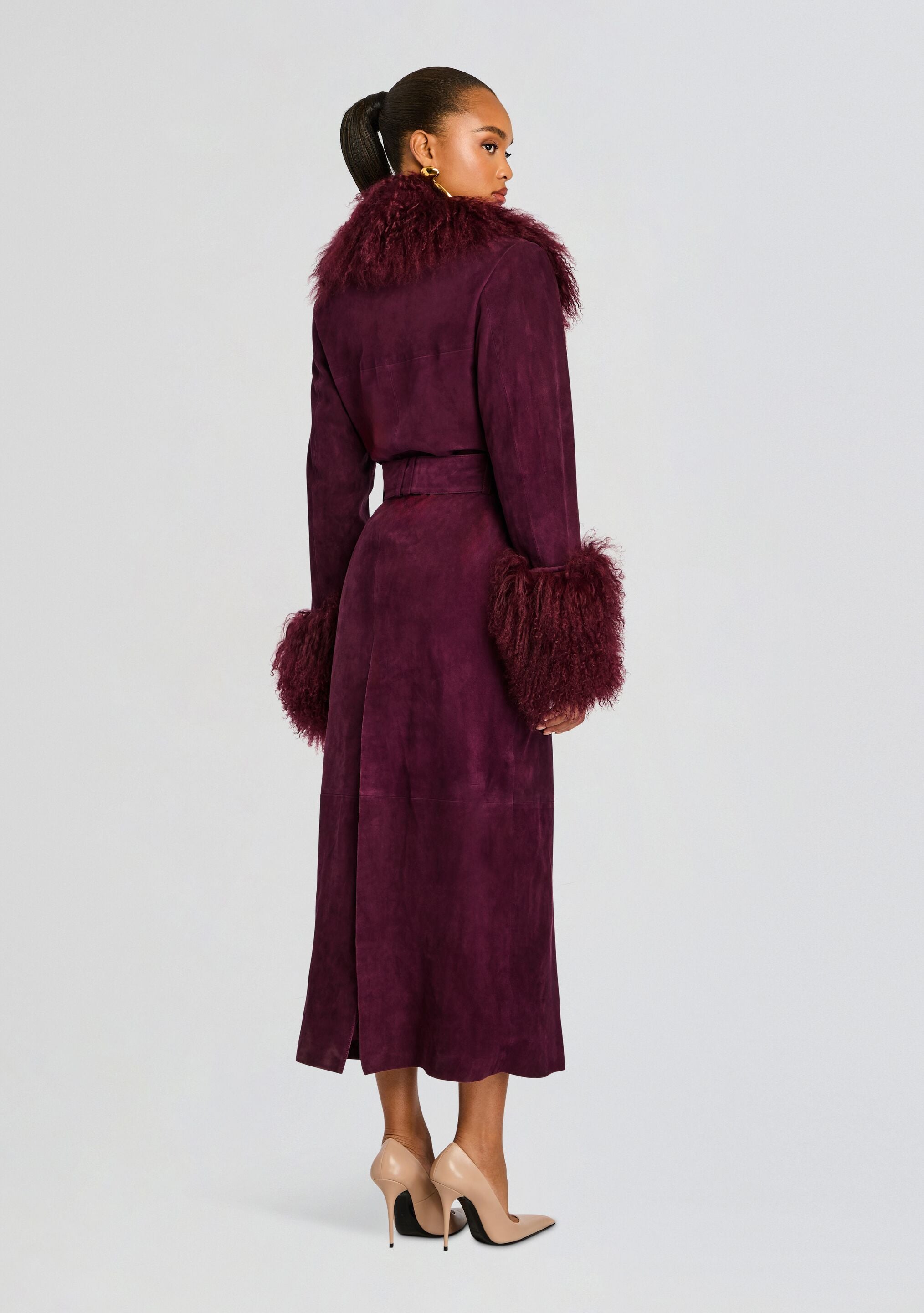 Britta Suede Coat