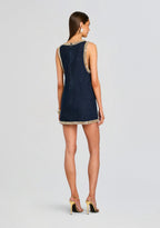 Dorte Denim Embellished Dress