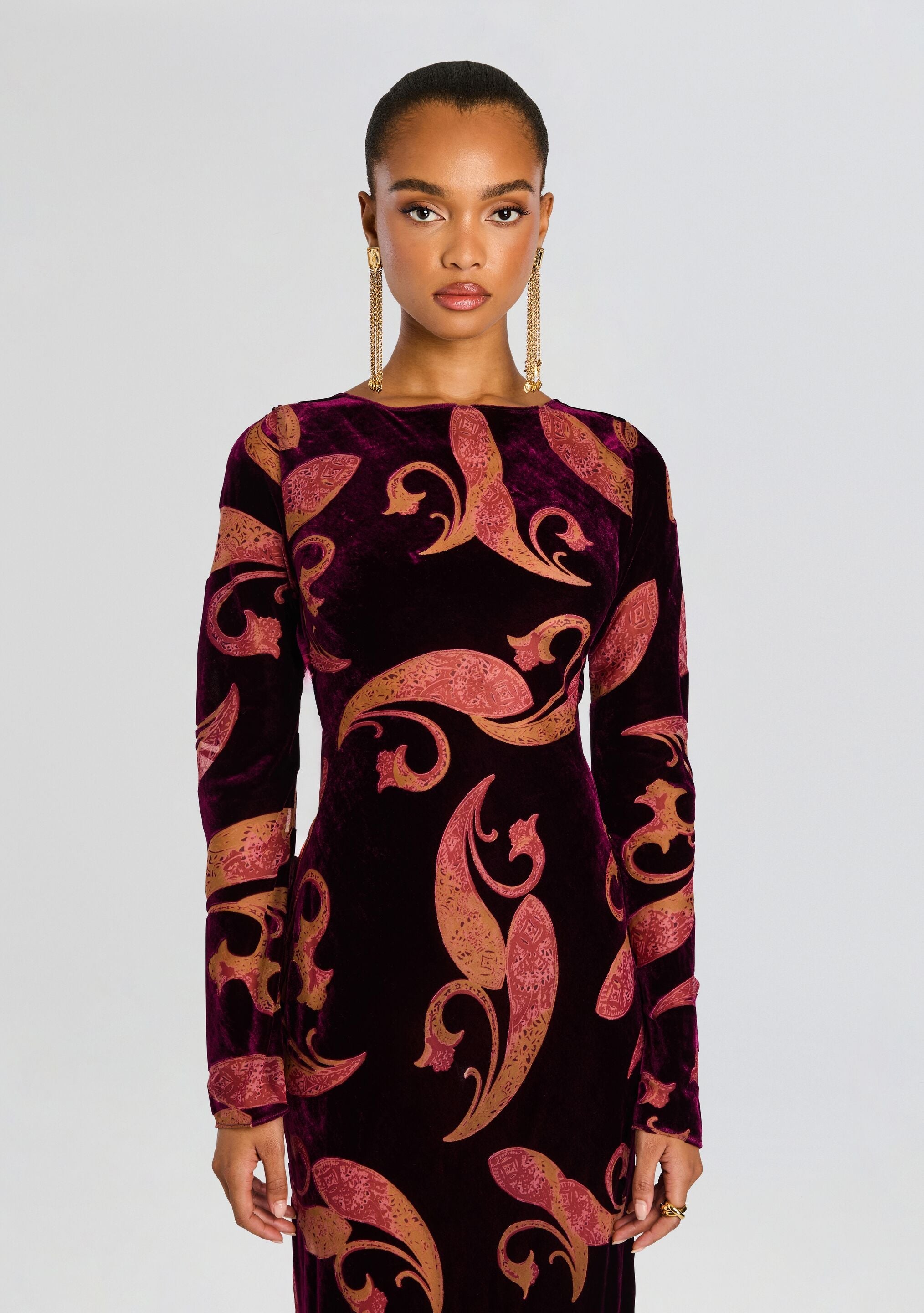Iona Velvet Dress