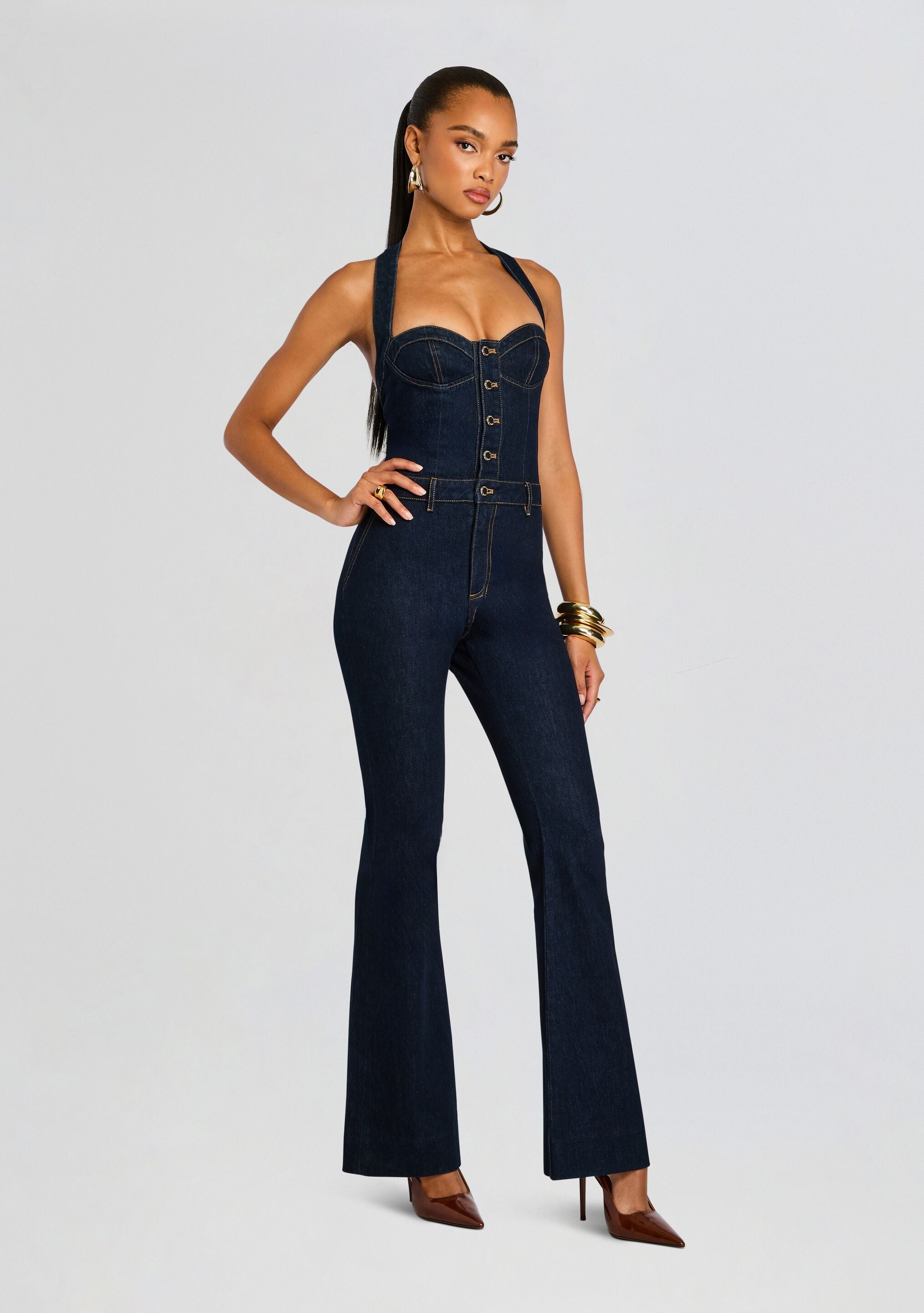 Irma Denim Jumpsuit