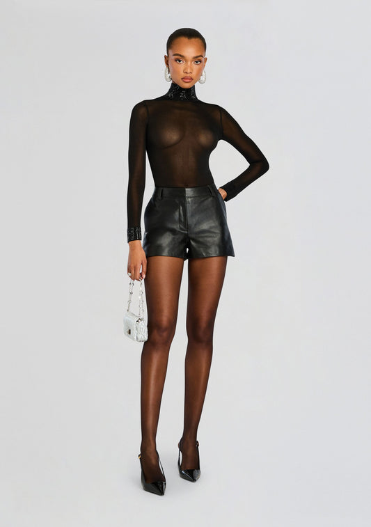 Naya Leather Short
