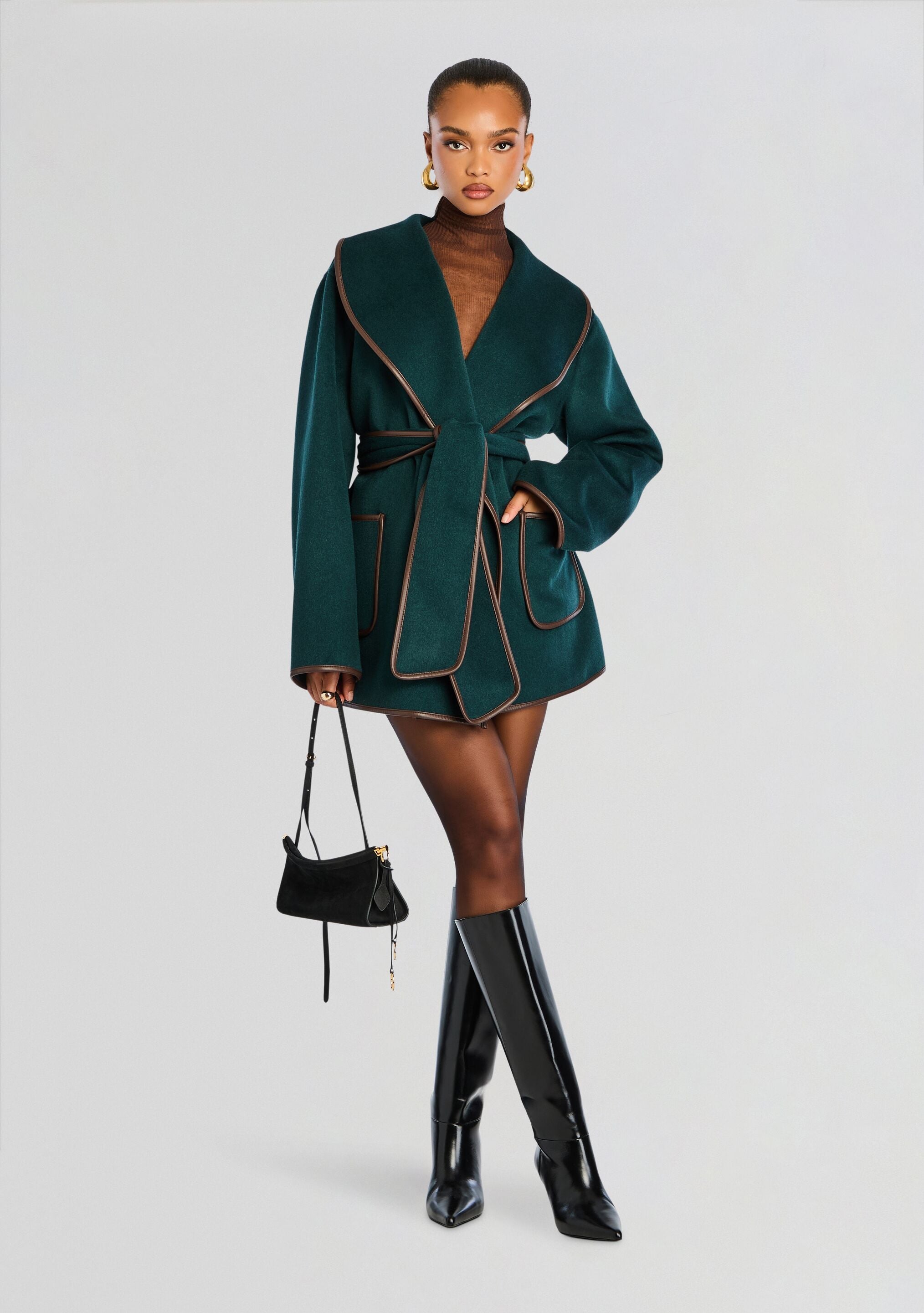 Dulcetta Wool Coat