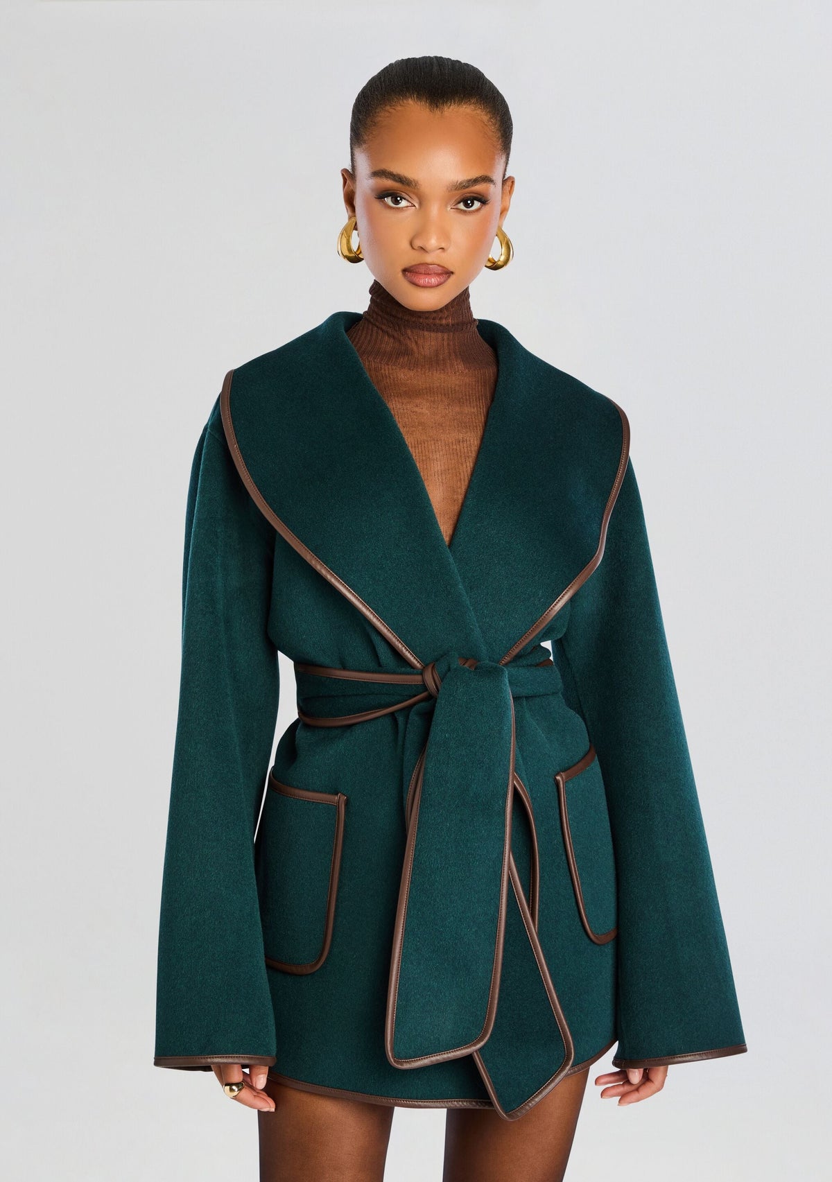 Dulcetta Wool Coat