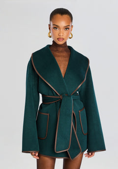 Dulcetta Wool Coat