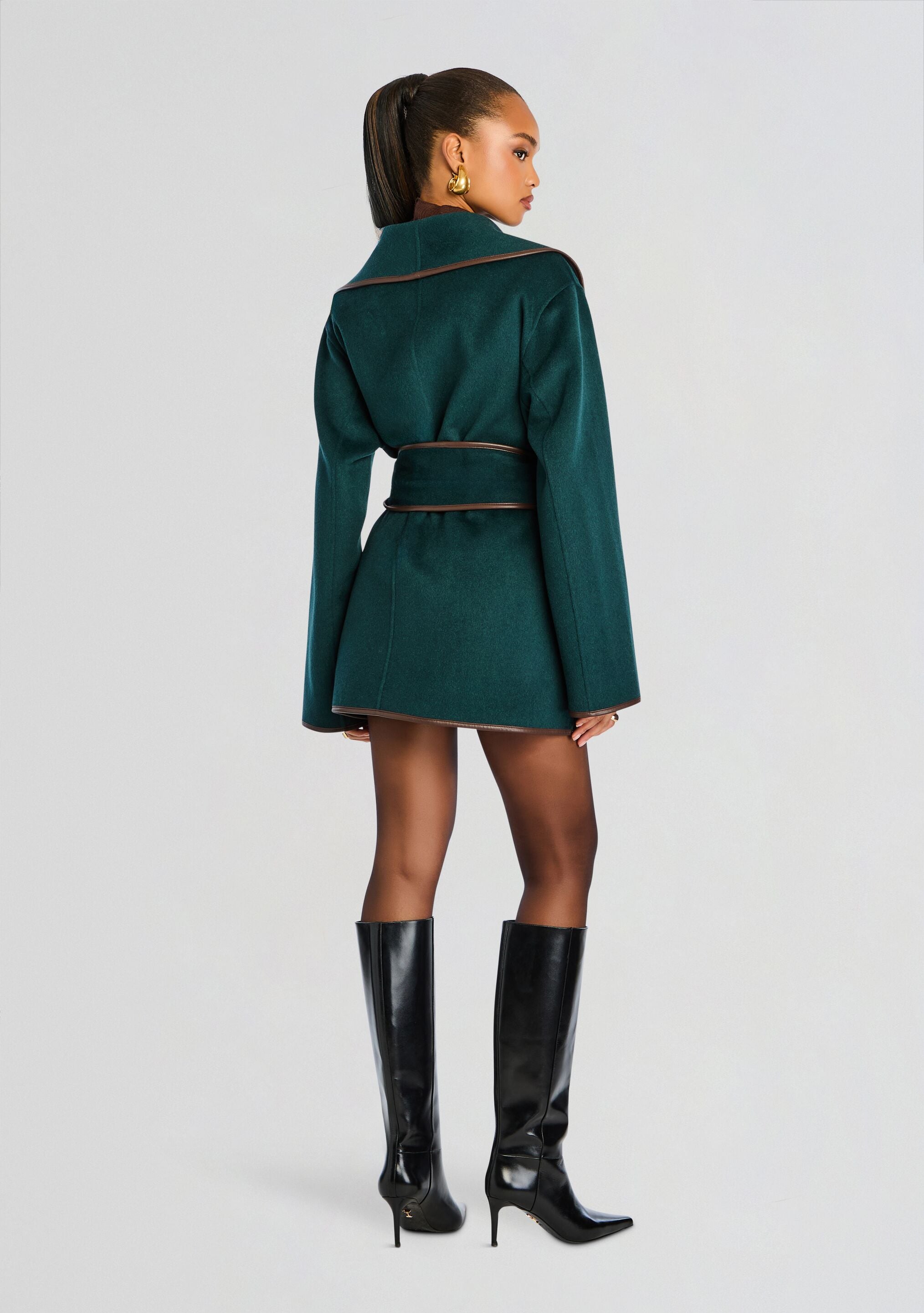 Dulcetta Wool Coat