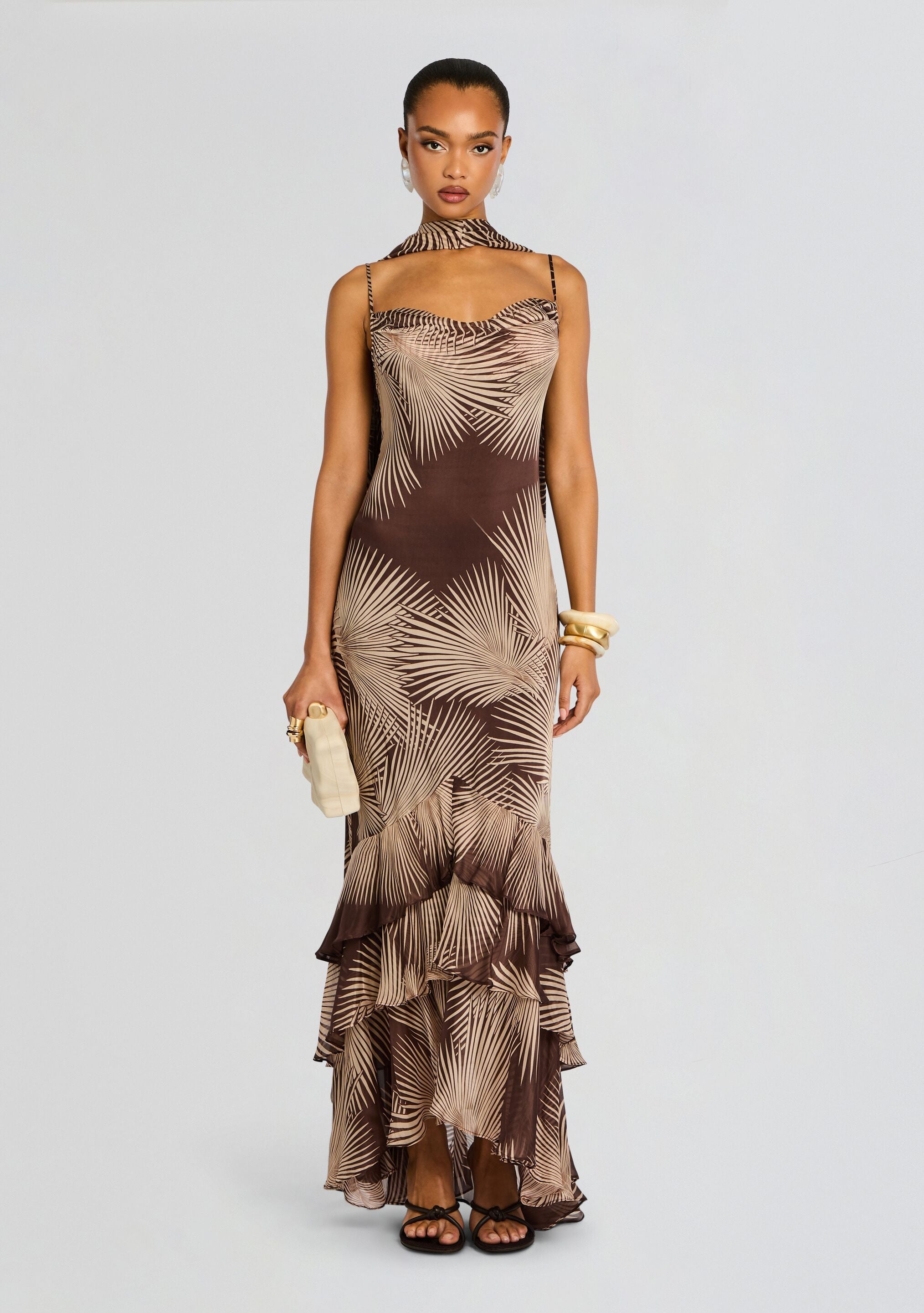 Taro Maxi Dress with Sash