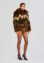 Arista Faux Fur Short