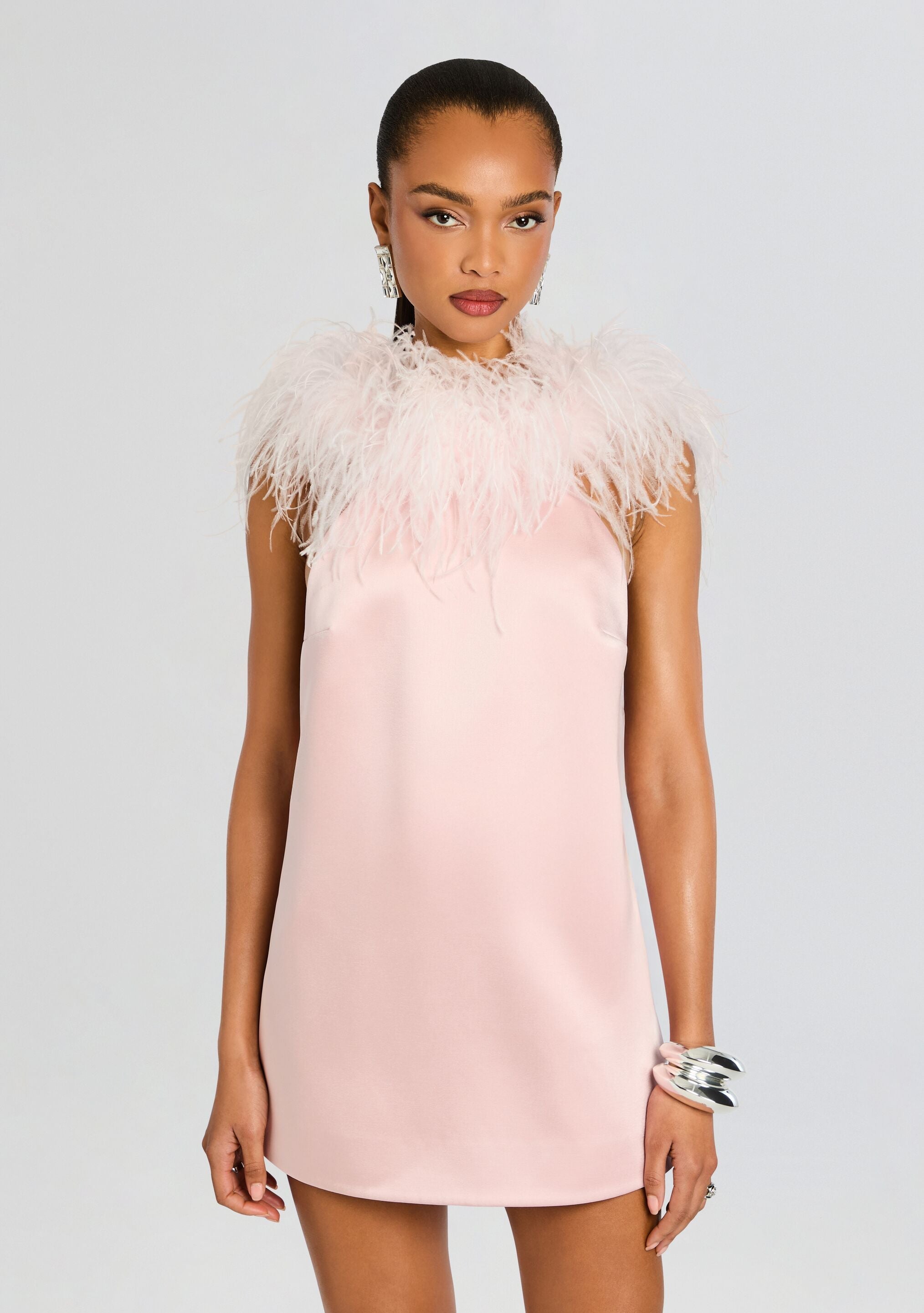 Jorie Feather Dress