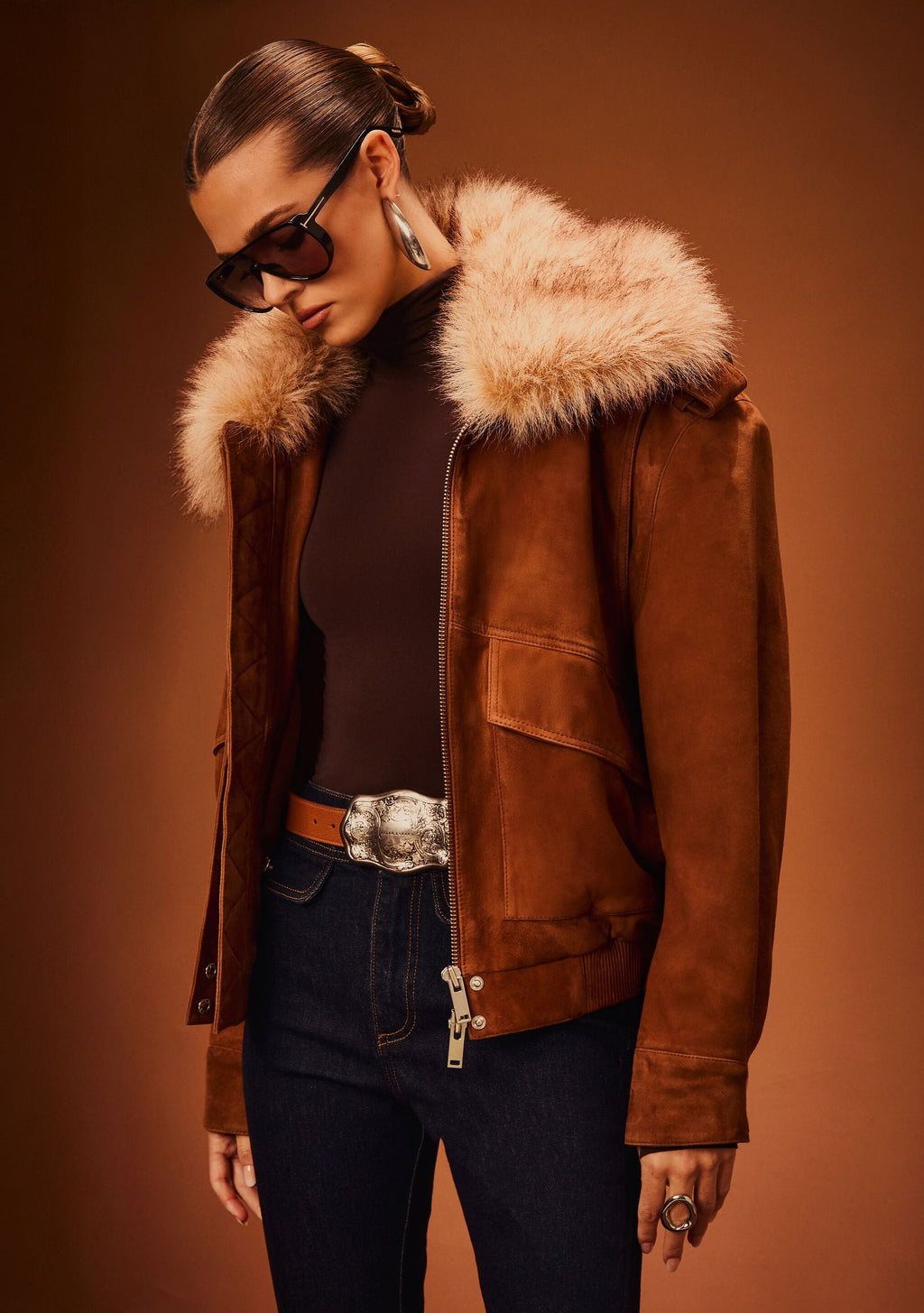 Erynn Suede Jacket