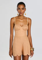 Coral Romper