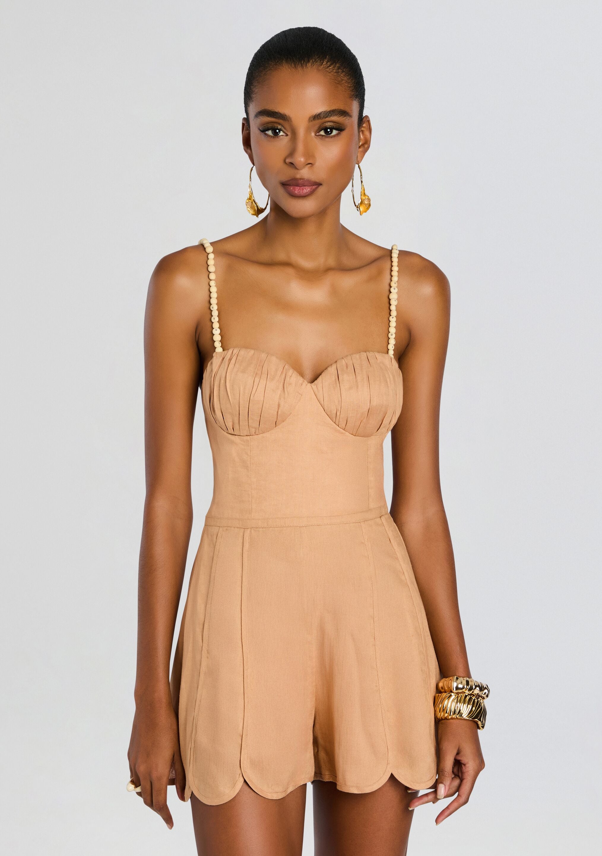 Coral Romper