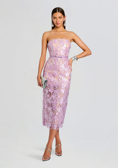 Rowena Sequin Lace Dress