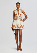 Ayra Short Dress with Belt Buckle
