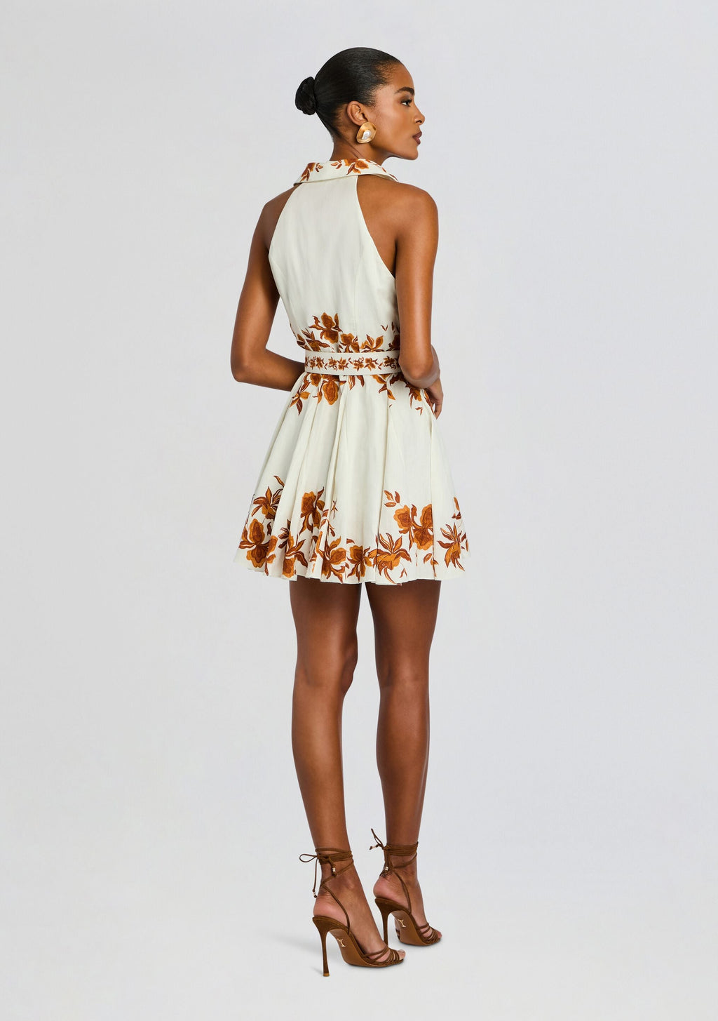 Ayra Short Dress with Belt Buckle
