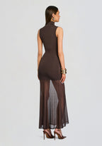 Amine Knit Maxi Dress