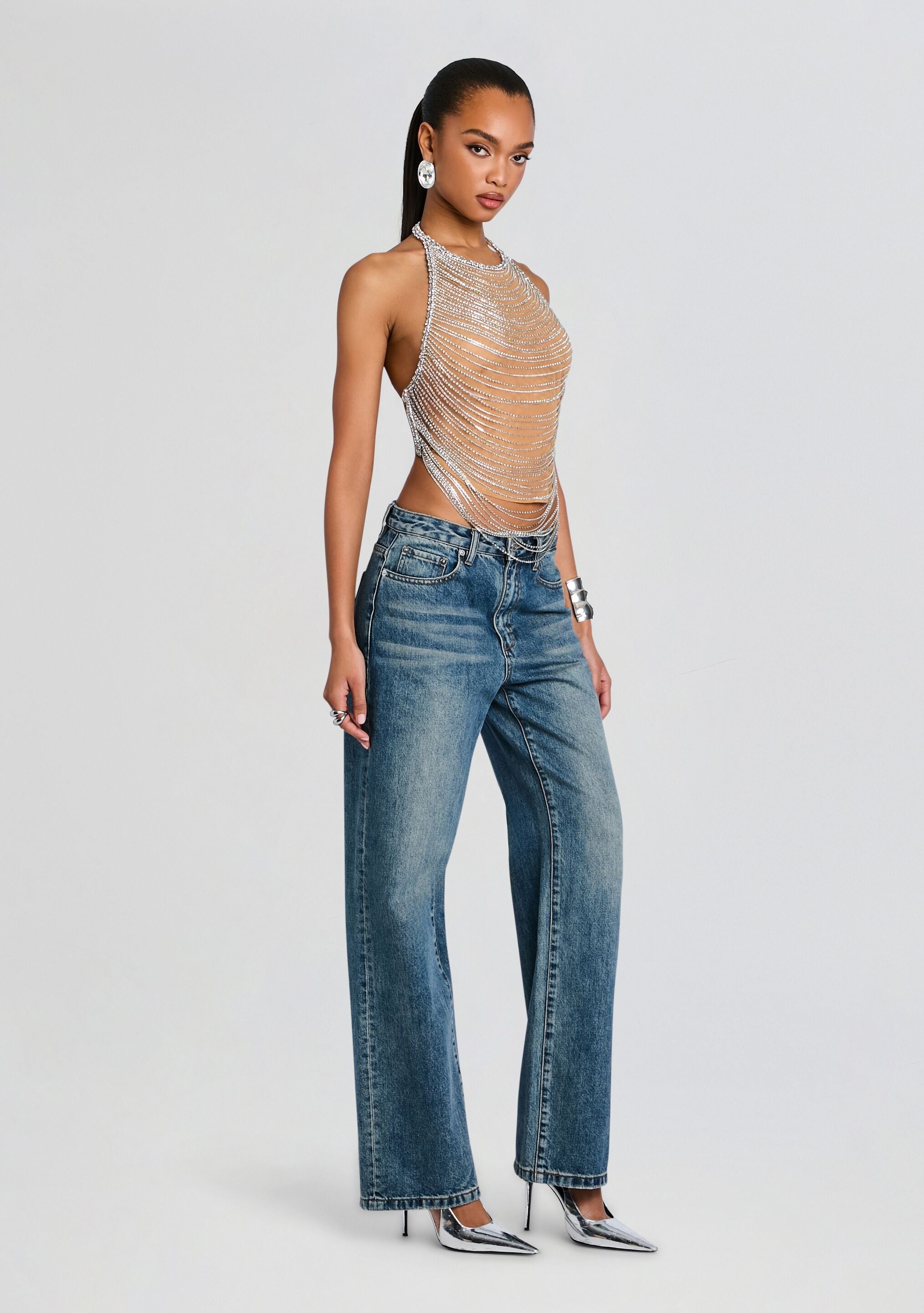 Delaney Embellished Top