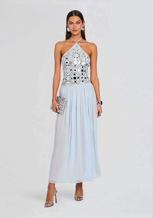 Odetta Crochet Dress