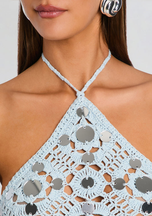 Odetta Crochet Dress