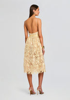 Eulalia Sequin Lace Dress