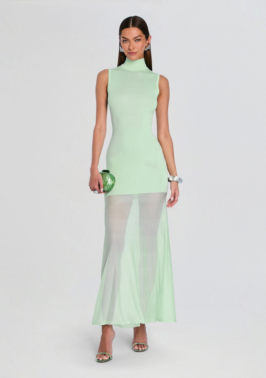 Amine Knit Maxi Dress