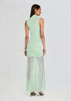 Amine Knit Maxi Dress