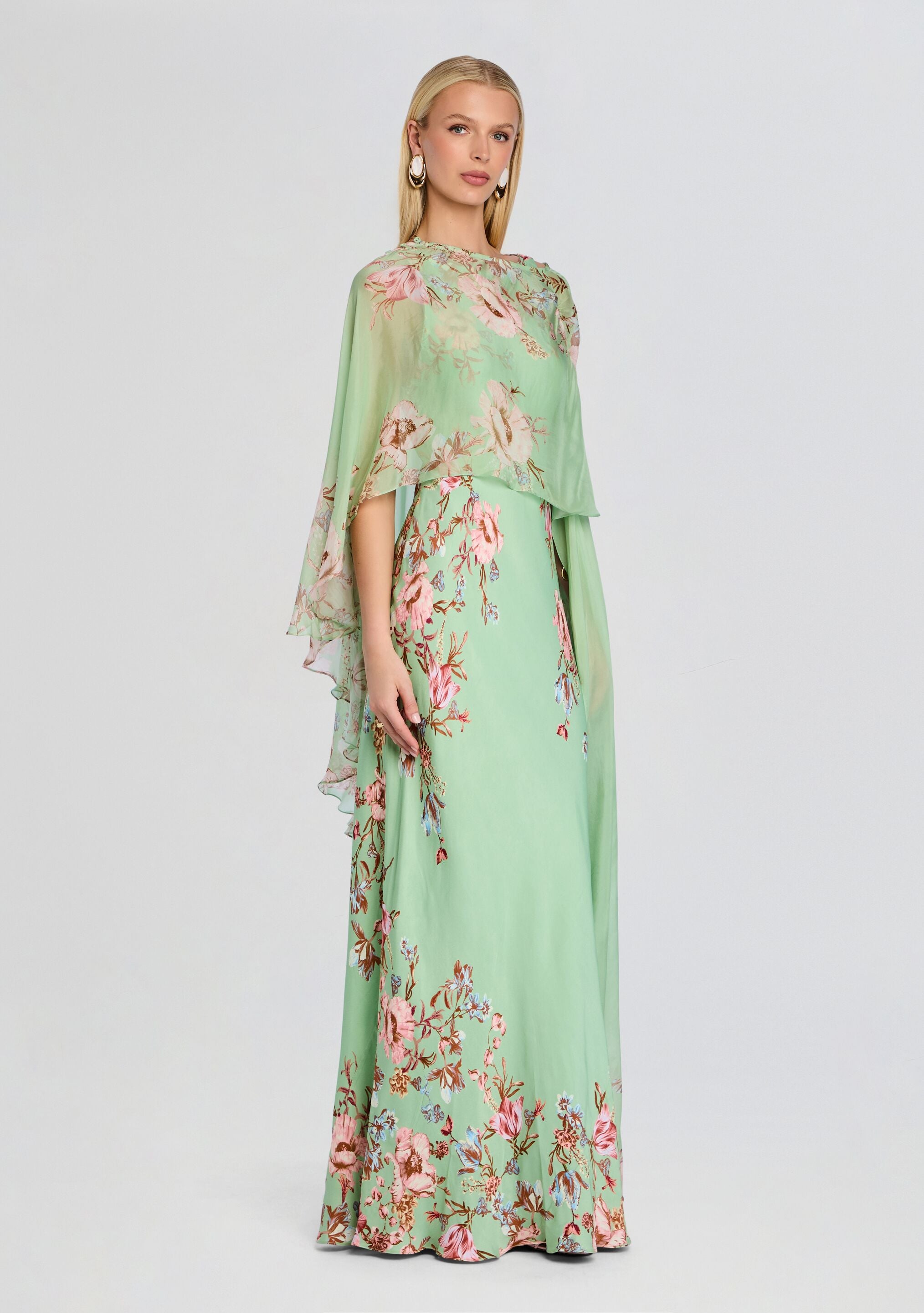 Ezra Ruched Cape