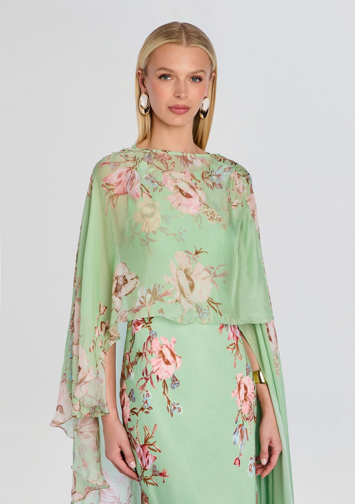 Ezra Ruched Cape