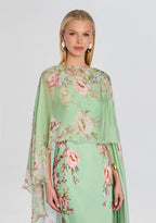 Ezra Ruched Cape