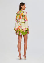 Dio Mini Dress with Detachable Belt