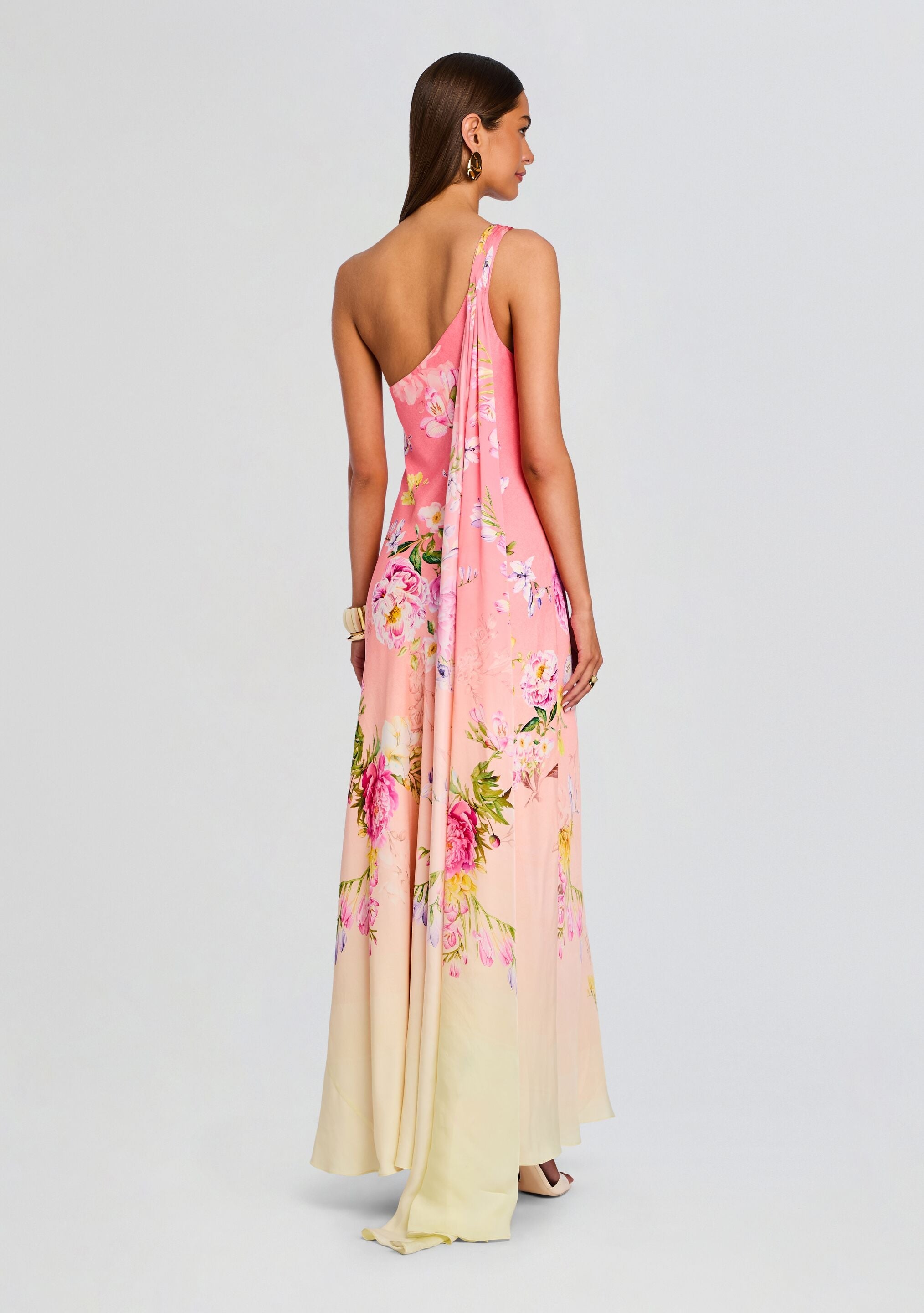 Avya One Shoulder Sash Dress