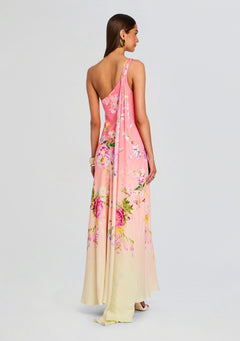 Avya One Shoulder Sash Dress