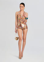 Blanche Sequin Short