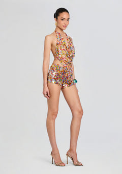 Blanche Sequin Short