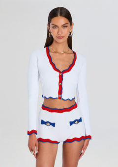 Orlaithe Rib Knit Cardigan