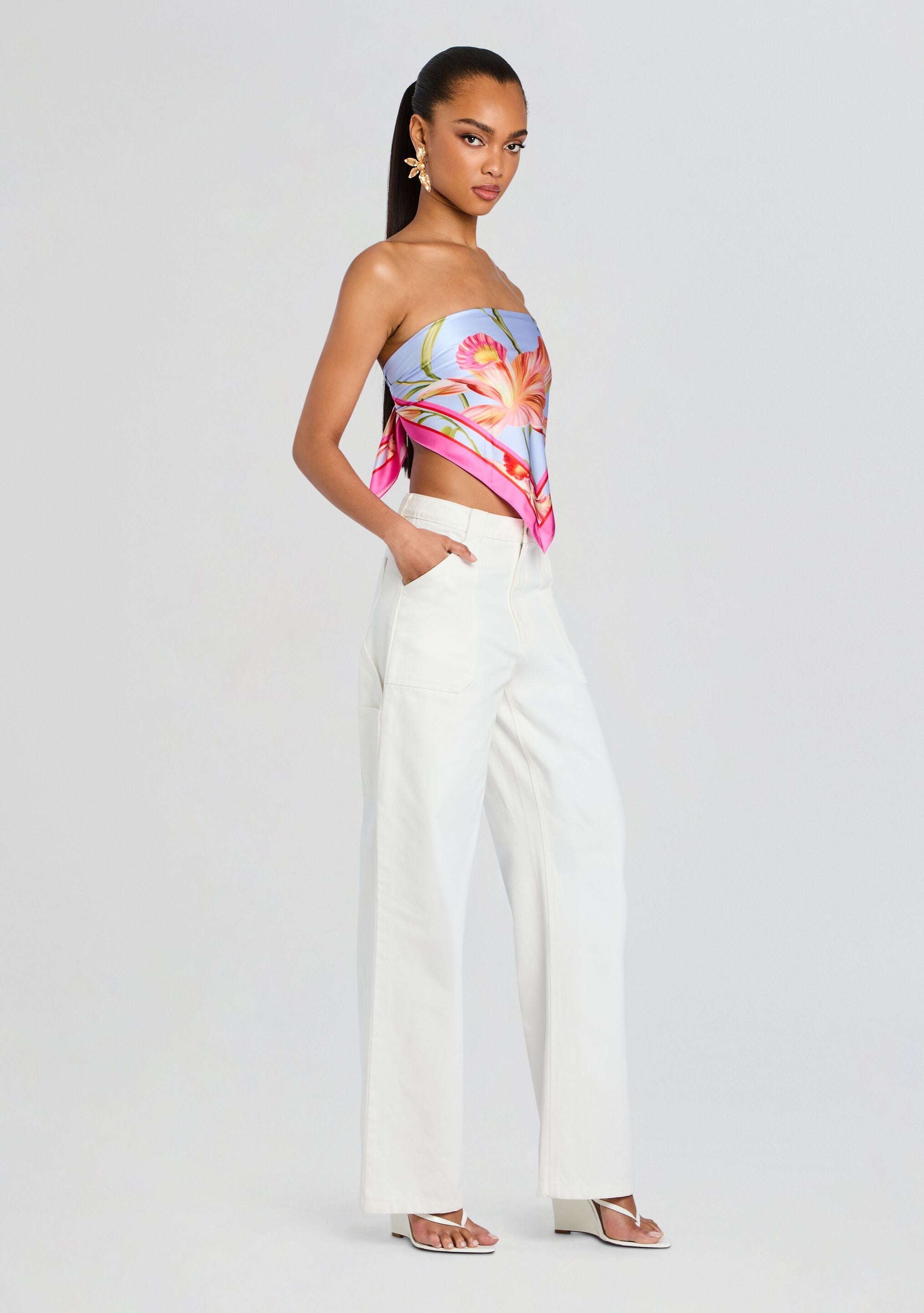 Alivia Silk Top