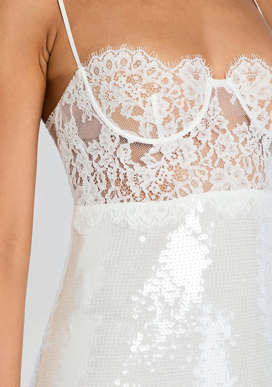 Alixandra Sequin Dress