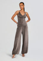 Esmerelda Metallic Knit Top
