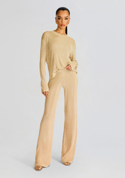 Sheldon Metallic Knit Pant