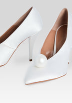 Corinna Satin Heel