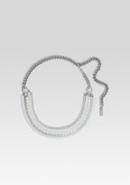 Chloe Pearl Chain Belt