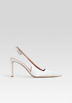 Evelyn Satin Slingback