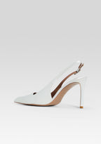 Evelyn Satin Slingback